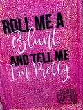 Roll Me a Blunt Rolling Tray Set - lacustomdesignz