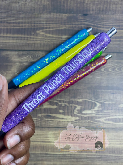 Days of the Week Glitter Pen Set
