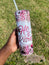 He Is Risen - Pink - 20 oz Skinny Tumbler with Lid and Straw