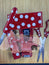 6 Piece Polka Dot Resin Office Supply Set