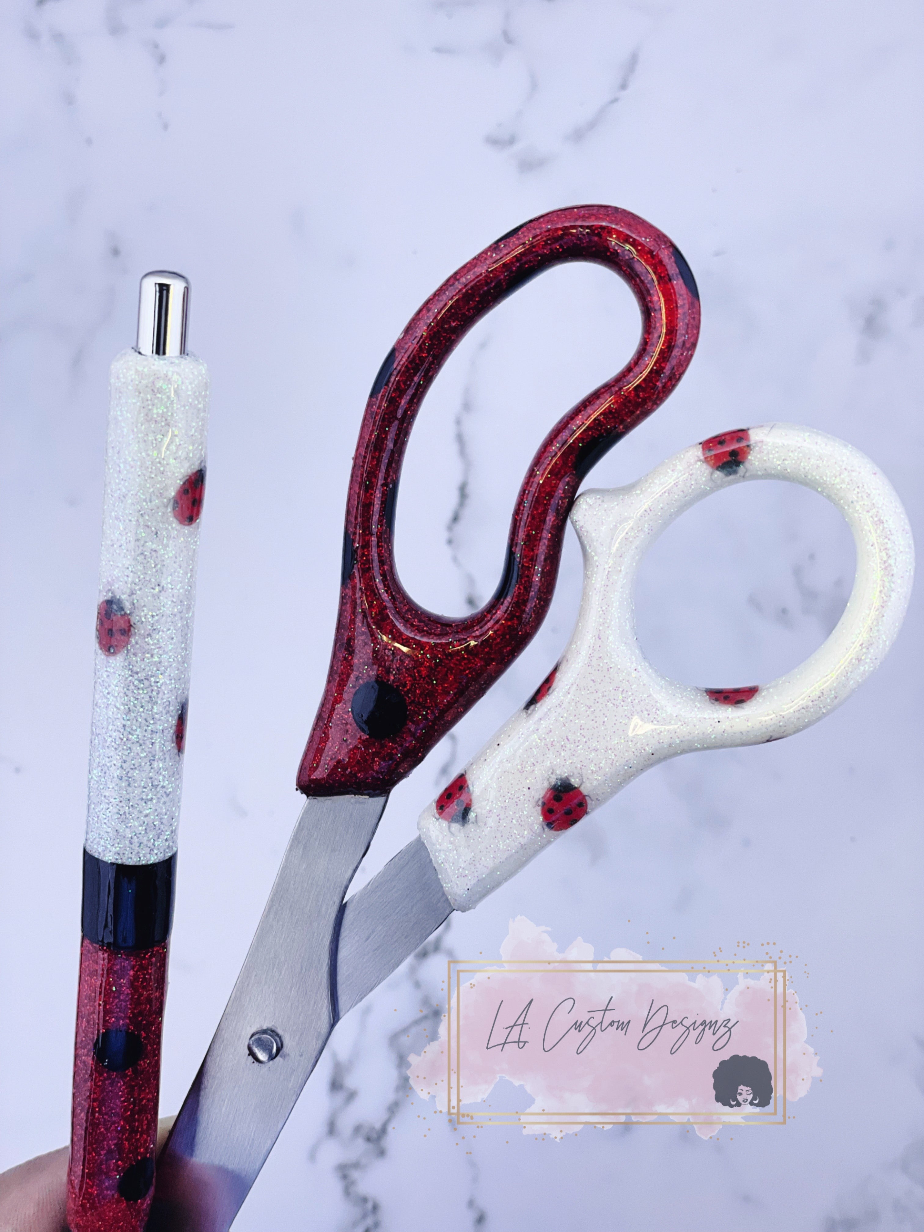6 Piece Ladybug Office Supply Set