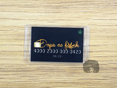 Dope As Fuck Rolling Tray Set - lacustomdesignz