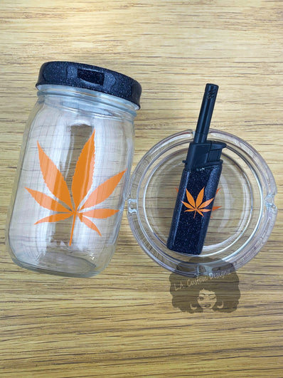 Dope As Fuck Rolling Tray Set - lacustomdesignz