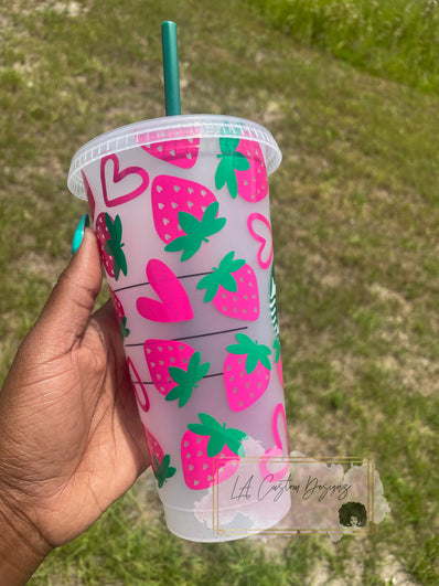 Mother's Day Leopard Custom Starbucks Cold Cup - Eventeny
