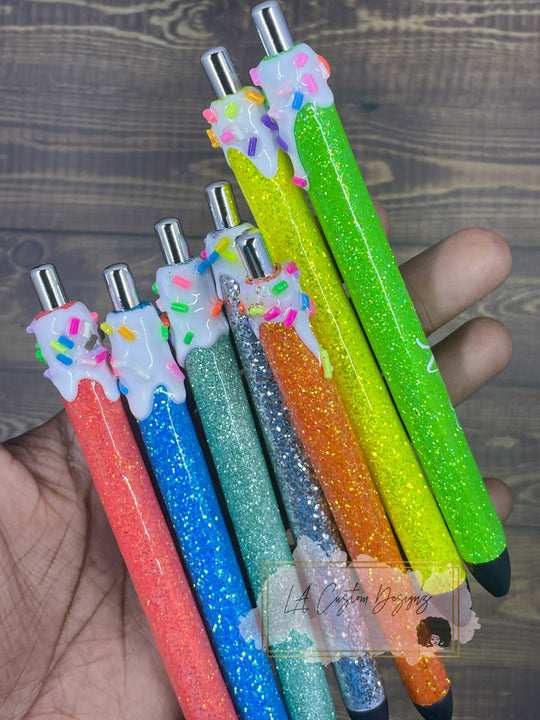 6 Piece Icing Drip Resin Office Supply Set Resin Scissors Resin