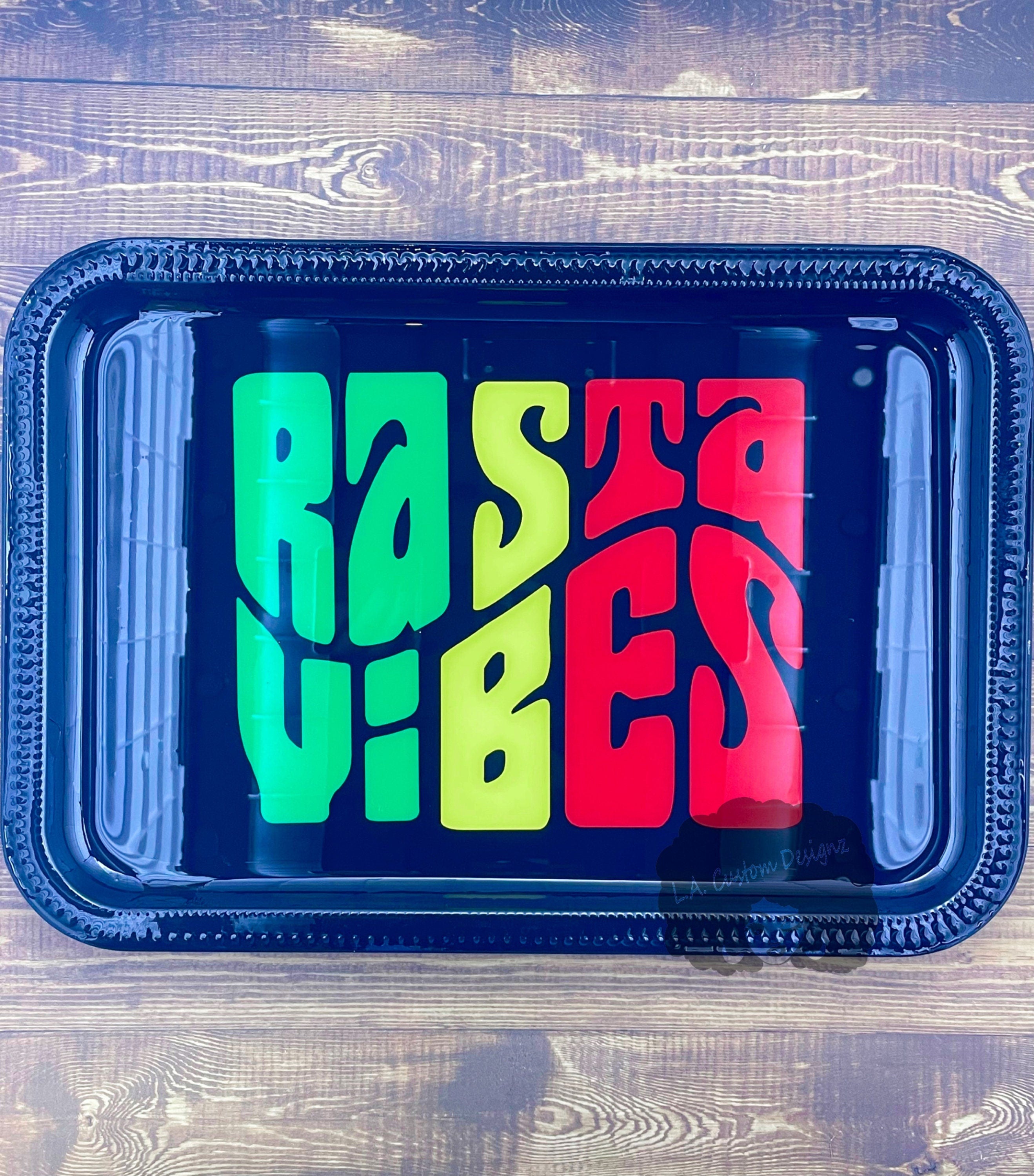 Dope As Fuck Rolling Tray Set - lacustomdesignz