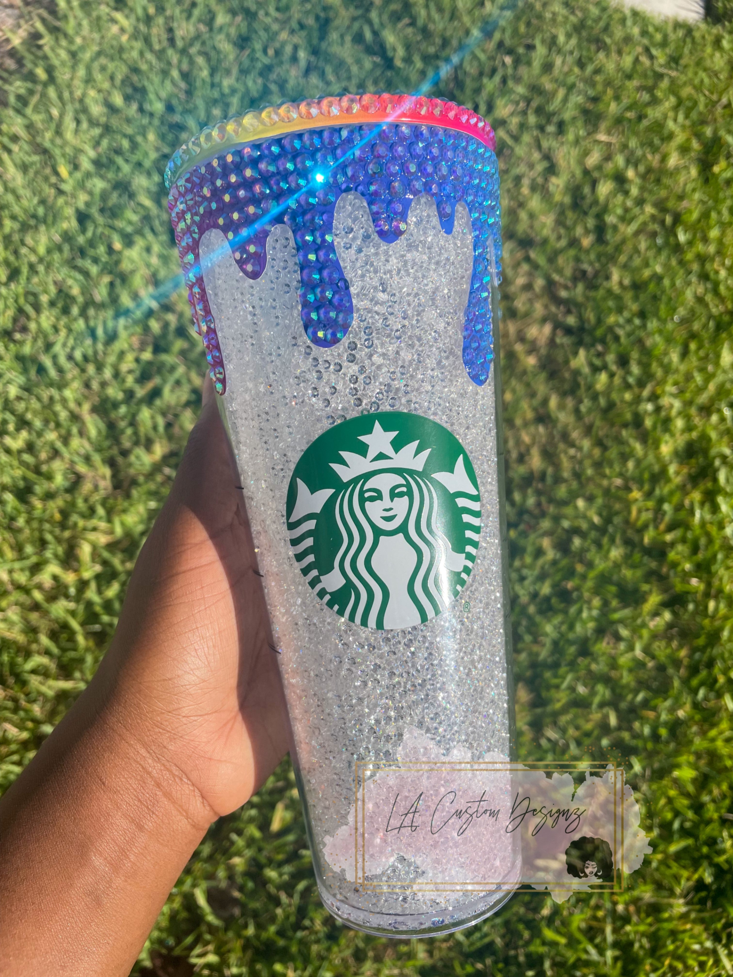 How To Make Glitter-Filled Starbucks Cold Cup!